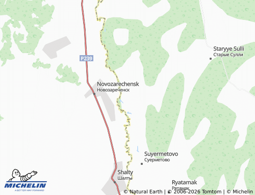 MICHELIN-Landkarte Kulbayevo - ViaMichelin