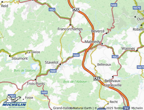 Carte MICHELIN Cheneux - ViaMichelin