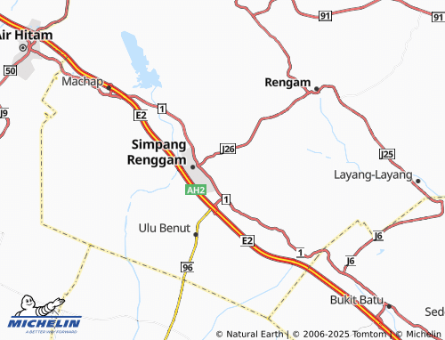 MICHELIN Kampung Sahari map - ViaMichelin