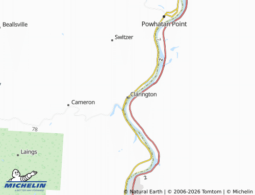 Mappa MICHELIN Clarington - ViaMichelin