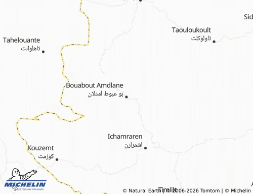Mappa MICHELIN Bou'abbout Amidlan - ViaMichelin