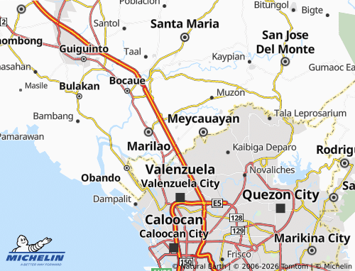 MICHELIN Iba map - ViaMichelin