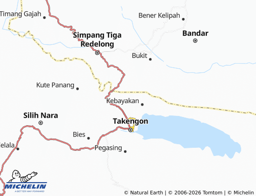 Carte MICHELIN Bukit Ewih Tami Delem - ViaMichelin