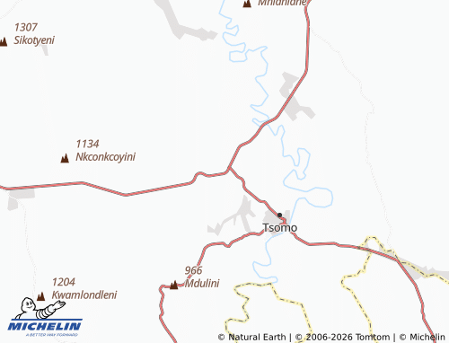 MICHELIN-Landkarte Kwa-Fourty - ViaMichelin