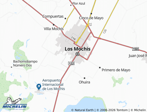 MICHELIN Villa de Santiago map - ViaMichelin