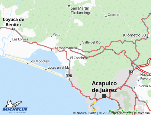Mappa MICHELIN Ejido Viejo - ViaMichelin