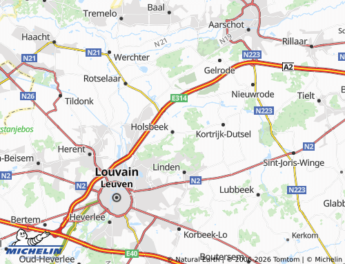 Mappa MICHELIN Holsbeek - ViaMichelin