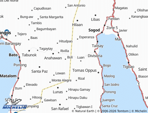 Mappa MICHELIN Bunga - ViaMichelin