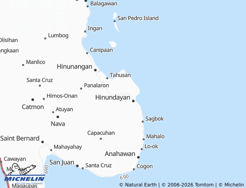 MICHELIN Baculod map - ViaMichelin
