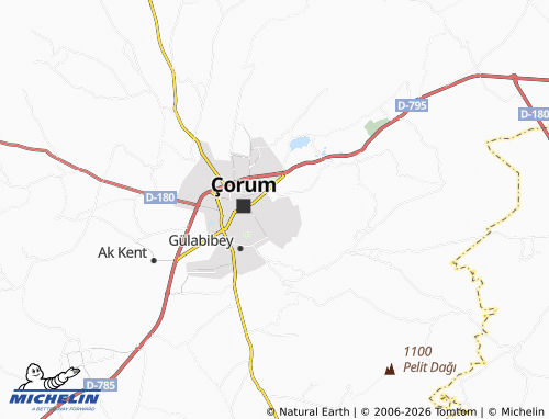 MICHELIN Bahçelievler map - ViaMichelin