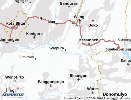 Mapa MICHELIN Selopuro - ViaMichelin