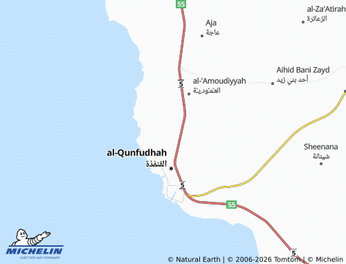 Carte MICHELIN al-Mustaqbal - ViaMichelin