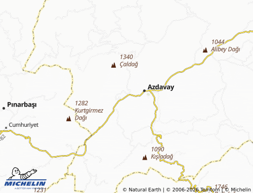 MICHELIN Bahçelievler map - ViaMichelin