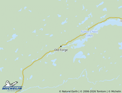 Mapa MICHELIN Old Forge - ViaMichelin