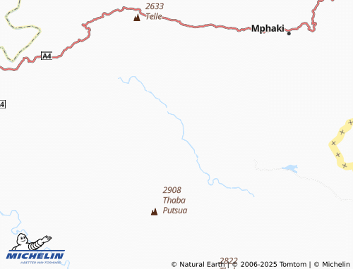 Mappa MICHELIN Ha Makoae - ViaMichelin