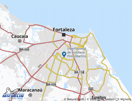 MICHELIN-Landkarte Parreão - ViaMichelin