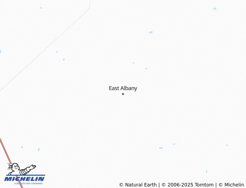 MICHELIN East Albany map - ViaMichelin