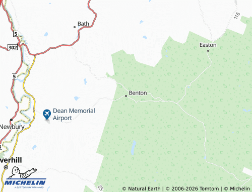 Carte MICHELIN Benton - ViaMichelin