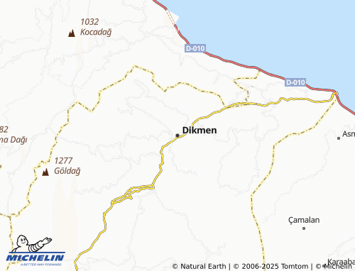 Mapa MICHELIN Dikmen - ViaMichelin