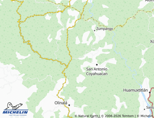 MICHELIN-Landkarte Temazatzin - ViaMichelin