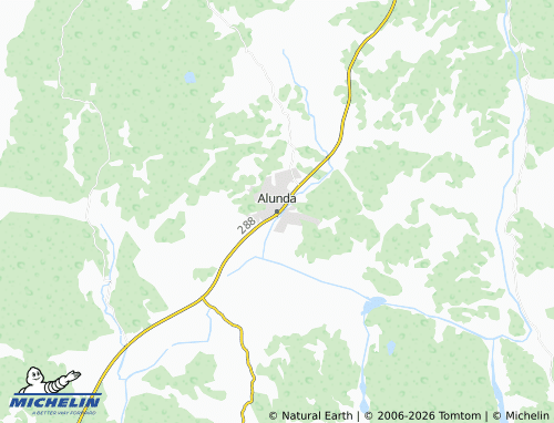 Mappa MICHELIN Alunda - ViaMichelin