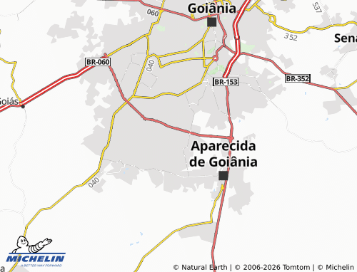 Mapa MICHELIN American Park - ViaMichelin