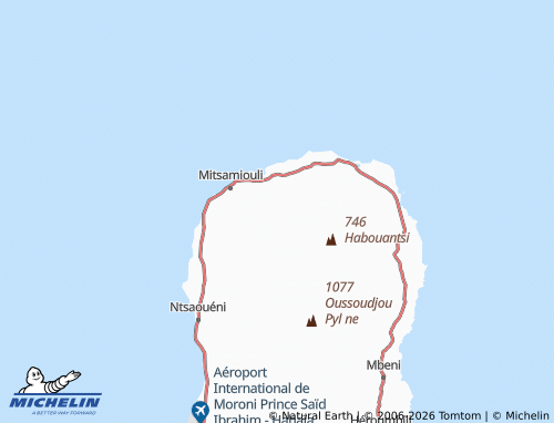 MICHELIN Membouadjou map - ViaMichelin