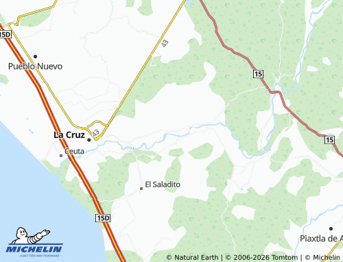MICHELIN El Roble map - ViaMichelin