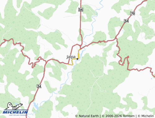MICHELIN Jalpa map - ViaMichelin