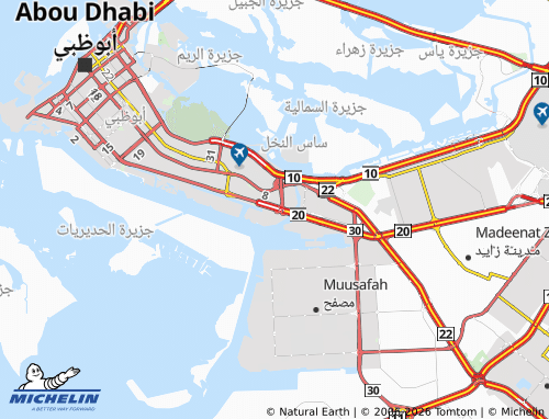Mappa MICHELIN al-Maqta' 68 - ViaMichelin