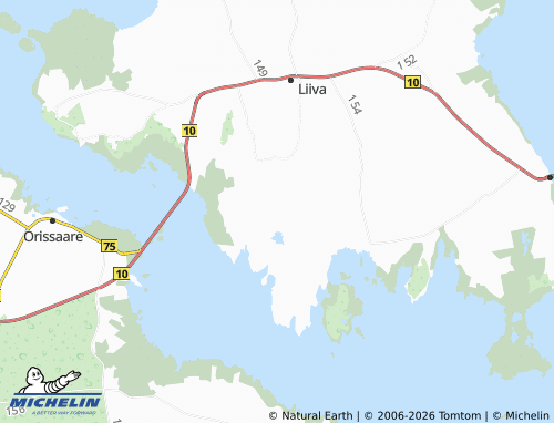Kaart MICHELIN Laheküla - ViaMichelin