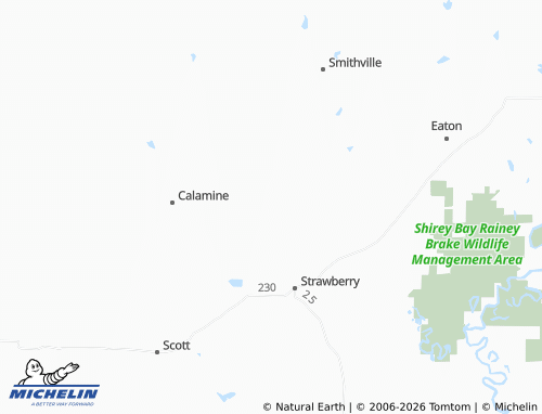 Mappa MICHELIN Jesup - ViaMichelin