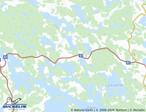MICHELIN-Landkarte Stjärnhov - ViaMichelin