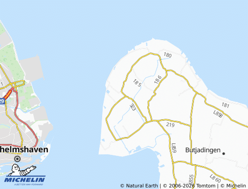 MICHELIN Tossens map - ViaMichelin