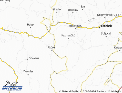 Mappa MICHELIN Tatlıca - ViaMichelin