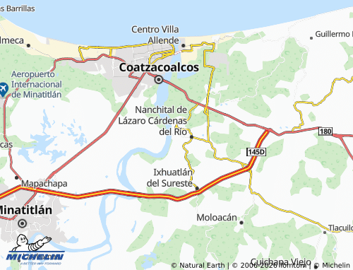 Mapa MICHELIN Benito Juárez - ViaMichelin
