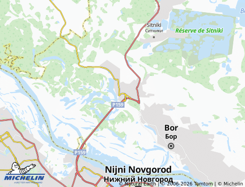 MICHELIN-Landkarte Tolokontsevo - ViaMichelin