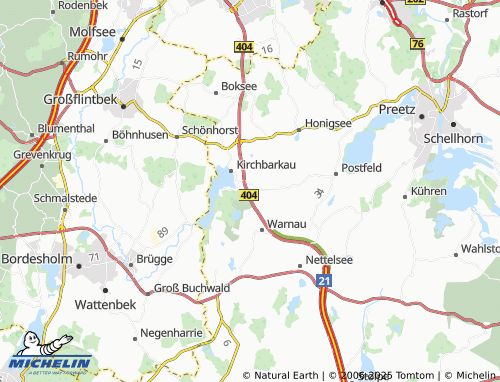 Carte MICHELIN Fiefhusen - ViaMichelin