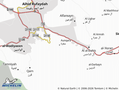 Mapa MICHELIN Aunqara - ViaMichelin