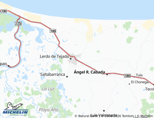 MICHELIN Jardín map - ViaMichelin