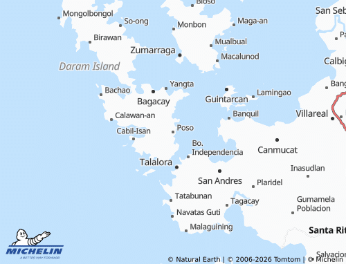 MICHELIN Poso map - ViaMichelin