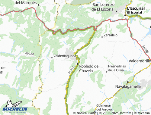 MICHELIN Urbanización La Suiza Española map - ViaMichelin