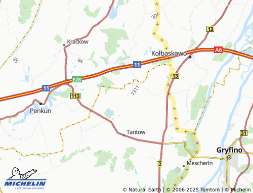 Mapa MICHELIN Radekow - ViaMichelin