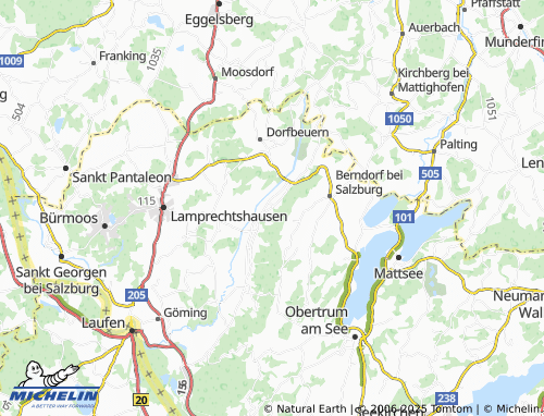 Kaart MICHELIN Pinswag - ViaMichelin