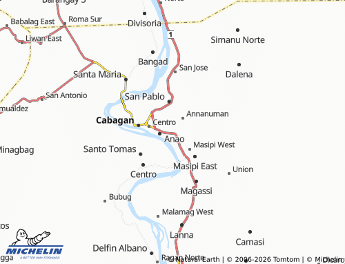 Mappa MICHELIN Garita - ViaMichelin