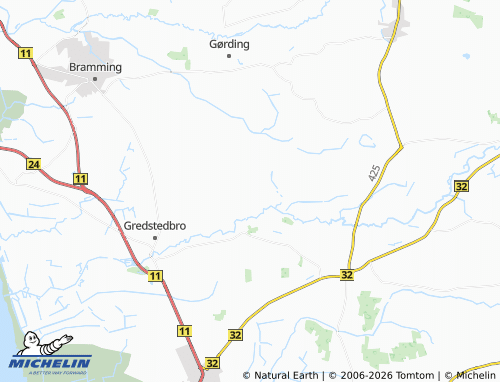 Carte MICHELIN Halegårde - ViaMichelin