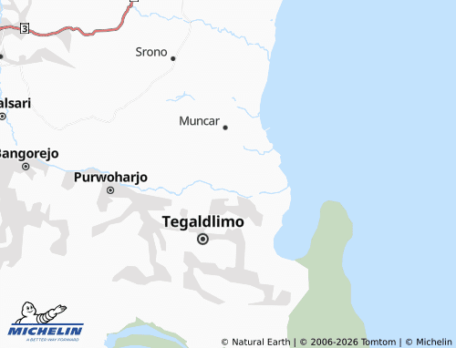 MICHELIN Sumberberas map - ViaMichelin