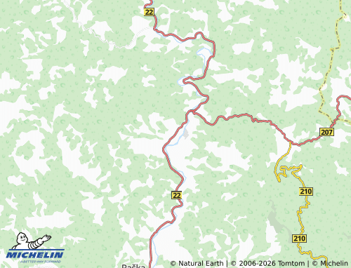 Kaart MICHELIN Baljevac - ViaMichelin
