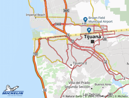 MICHELIN México map - ViaMichelin