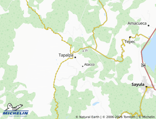 Mappa MICHELIN El Ajusco - ViaMichelin